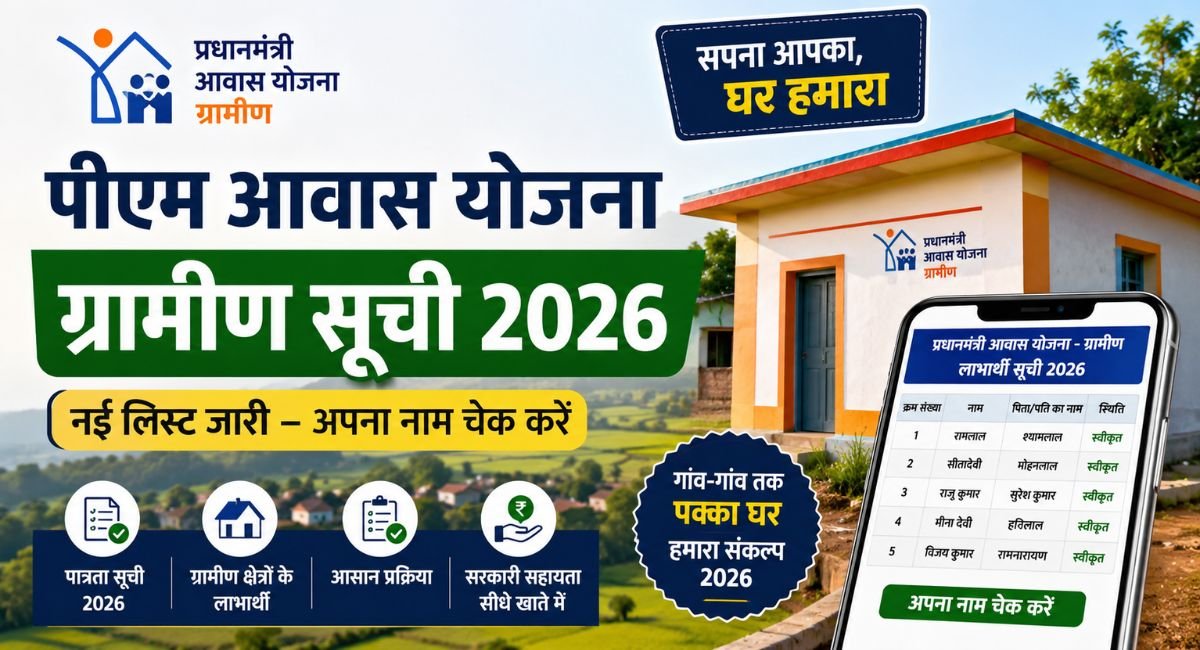 PM Awas Yojana Gramin List 2026