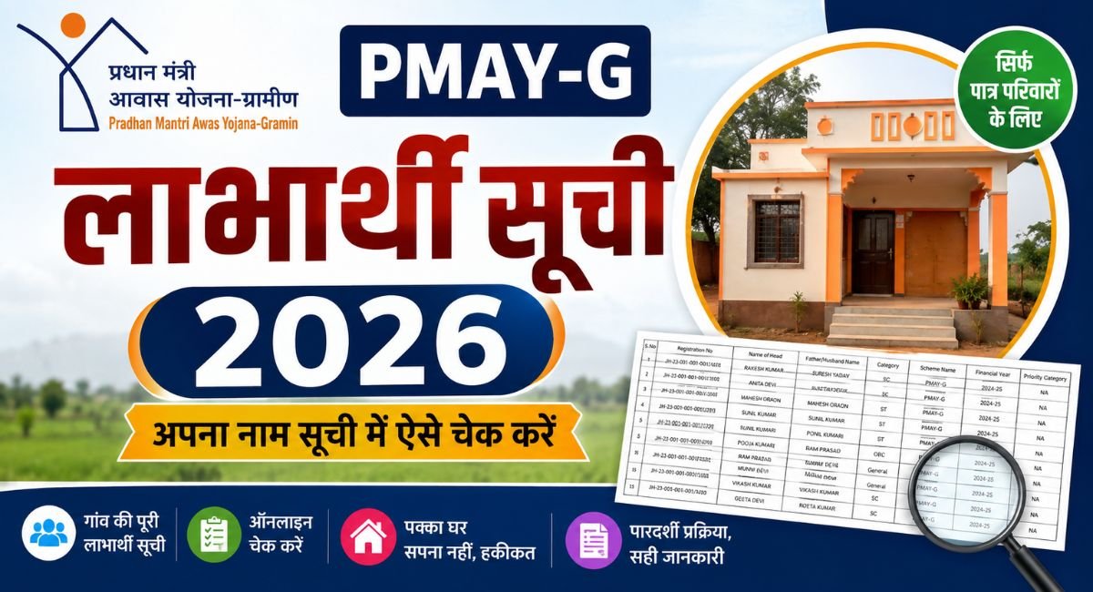 PMAY-G Beneficiary List 2026